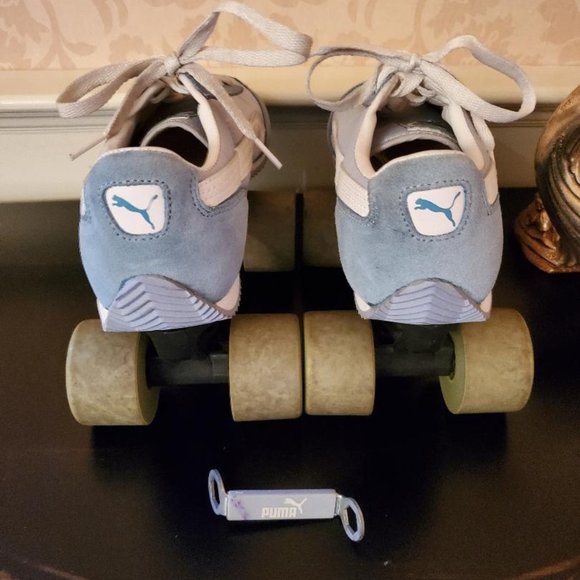 SOLD-Rare Puma Roller Kitty Skates w Key - Picture 2 of 9